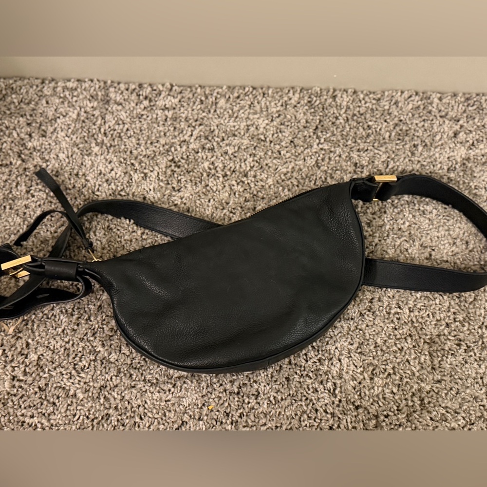 All Saints Black Crossbody Bag